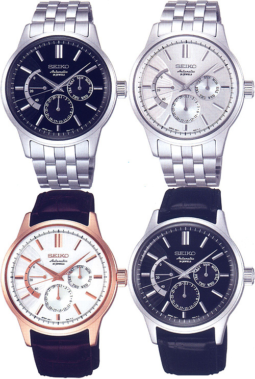 イソザキ時計宝石店 BLOG: セイコーメカニカル機械式時計2009新作-2重ダイヤル採用-『SARC013』『SARC015