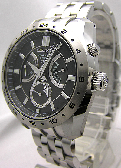 イソザキ時計宝石店 BLOG: セイコーメカニカル・2007新型GMTレトログラード-『SARN001』入荷