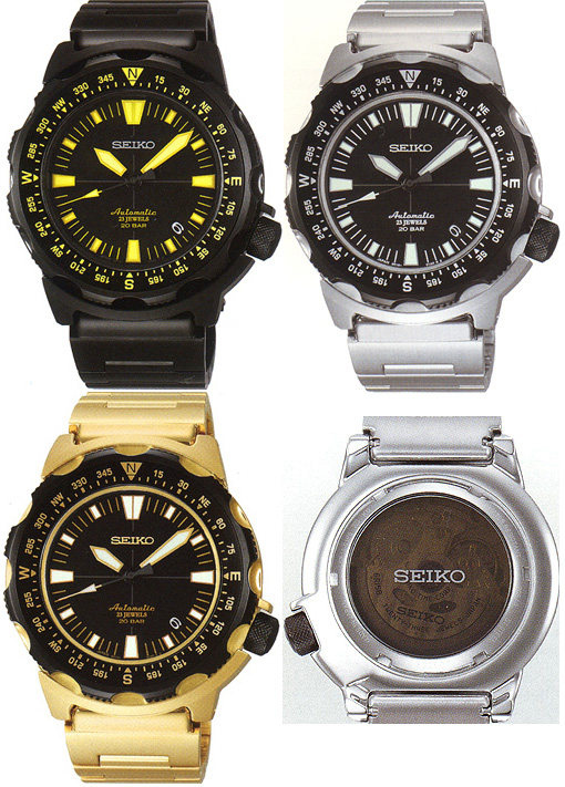 イソザキ時計宝石店 BLOG: セイコーメカニカル機械式時計2009新作-アドベンチャーウォッチ-『SARB047』、『SARB048 』、『SARB049』2009年3月発売